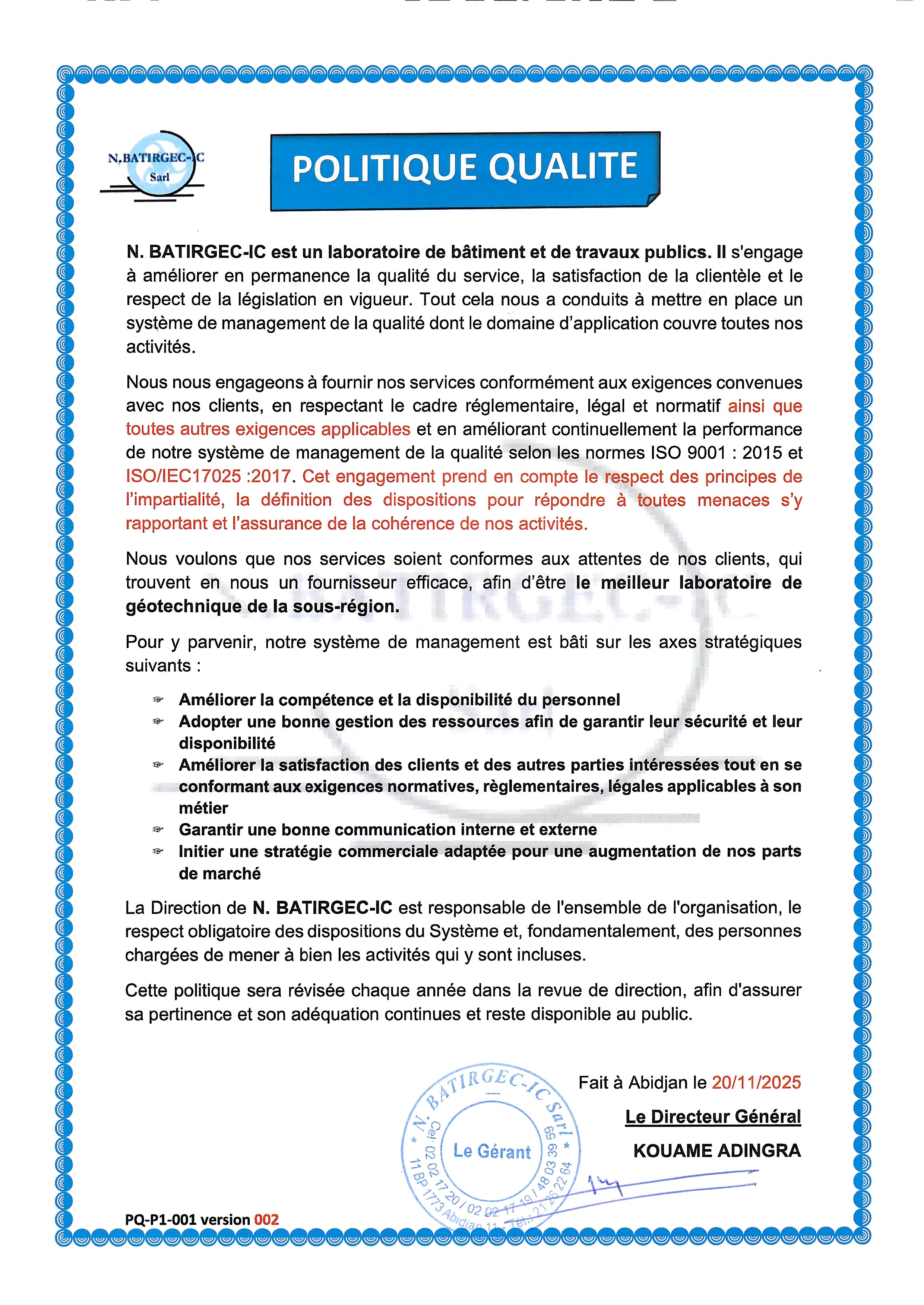 Politique